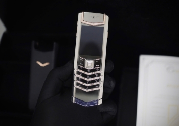 Vertu Signature S Slive Aligator Diamond